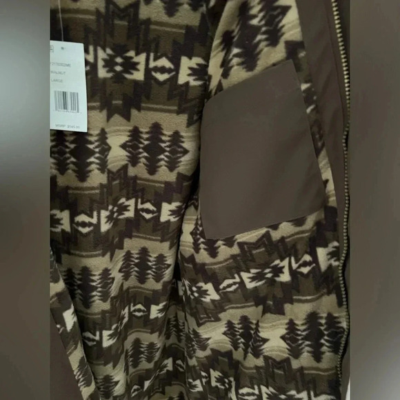 Weatherproof Vintage Brown Jacket with Pockets Size Large Men - Picture 7 of 10